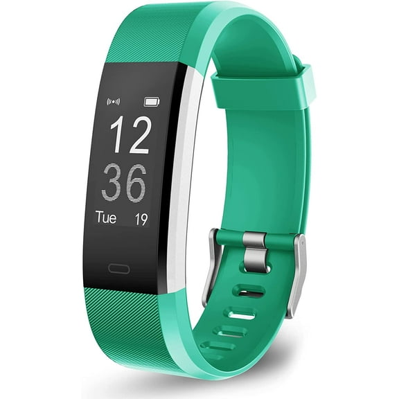 Fitness Tracker with Step Counter /Calories /Stopwatch, Activity Tracker with Heart Rate Monitor,IP65,Health Tracker with Sleep Tracker,Smartwatch,Pedometer Watch for Women Men Kids