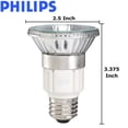 thumbnail image 2 of Philips 20w 120v PAR20 Flood 2900K Halogen Light Bulb, 2 of 2
