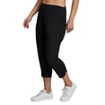 thumbnail image 3 of RBX Active Women's Plus Size Buttery Soft Weekend Pant, Clean Waisted Lightweight Loungewear Ankle Jogger with Pockets, 3 of 4