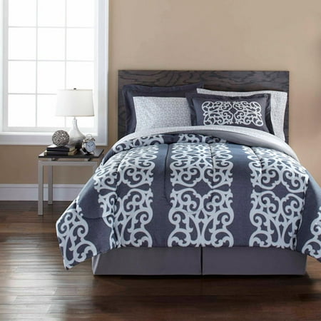 Mainstays Wrought Iron Bed in a Bag Bedding Set Walmart.com Mainstays Wrought Iron Bed in a Bag Bedding Set Walmart.com