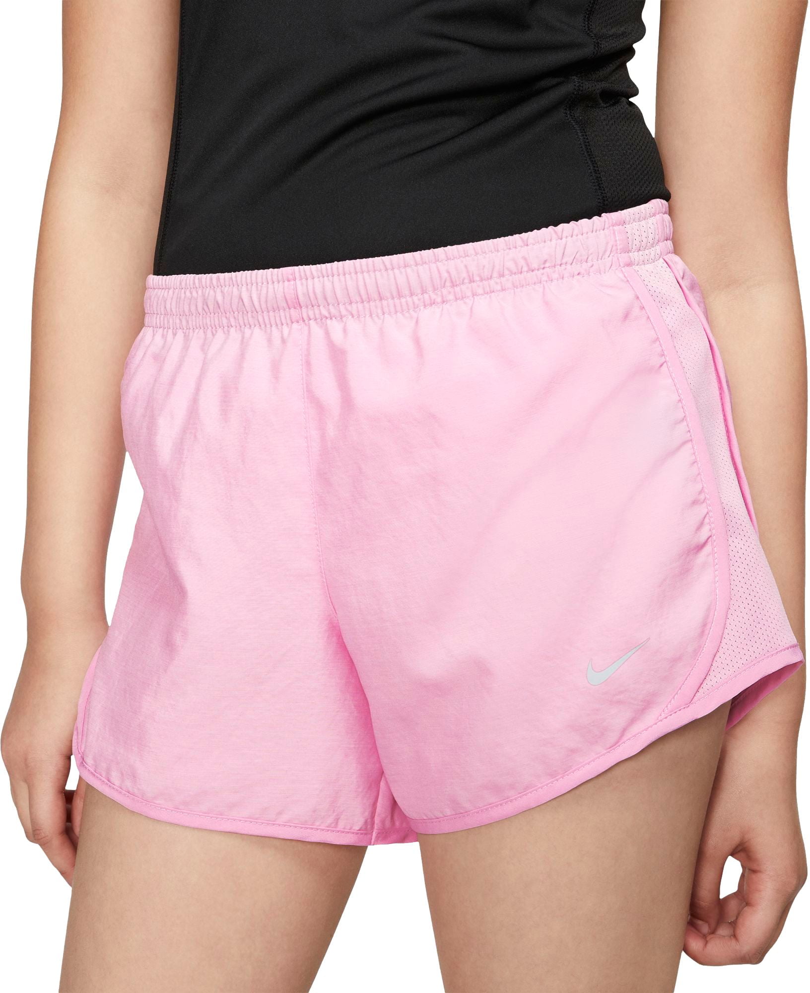 Nike Girls' Dry Heathered Tempo Running Shorts