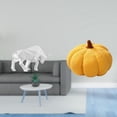 thumbnail image 2 of Escultura moderna de toro y calabaza de resina, adorno abstracto coleccionable, figura decorativa para entrada, mesa, escritorio, estante, sofá o dorm, 2 of 8
