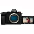 thumbnail image 2 of Panasonic LUMIX S5 Full Frame Mirrorless Camera, 4K 60P Video Recording with Flip Screen and Wi-Fi, L-Mount, 5-Axis Dual Image Stabilization, DC-S5BODY (Black) - (Open Box), 2 of 8