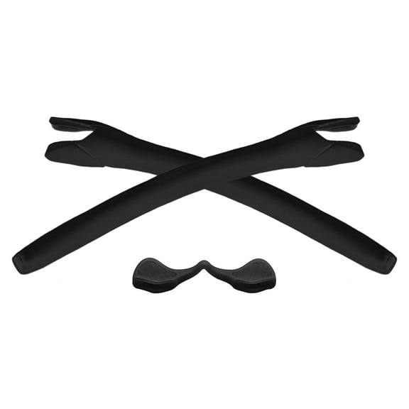Vonxyz Black Replacement Earsocks Nosepieces Rubber Kits for Oakley Radar EV Path/Pitch Sunglasses