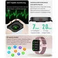 thumbnail image 5 of Sports Watch Bluetooth Call Fitness and Sleep Tracker 59 Modes IP67 Waterproof Long Battery Life Sedentary Reminder Health Monitor for Men Women Android iOS, 5 of 5