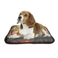 thumbnail image 2 of PKQWTM Silhouette Of Giraffe With Reflection In Water Pet Dog Cat Bed Pee Pads Mat Cushion Potty Dogs Blankets Crate Bed Kennel 14x18 inch, 2 of 3