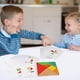 thumbnail image 2 of de Rompecabezas de Formas Tangram de con 50 Tarjetas de para Niños Adultos, 2 of 8