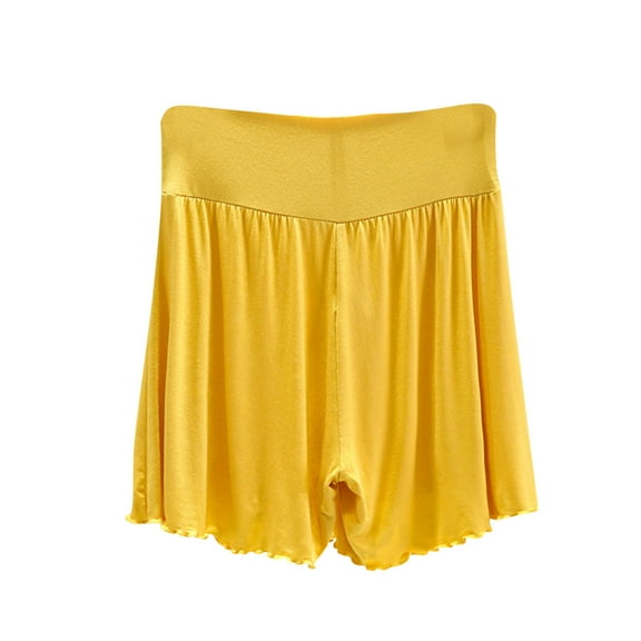 Plebaso Lounge Shorts for Women High Waist Soft Pajama Shorts Casual Loose Womens Comfy Sleep Bottoms