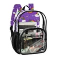 thumbnail image 5 of ALAZA Clear Backpack Rainbows Butterfly PVC Transparent BookBag, 5 of 7