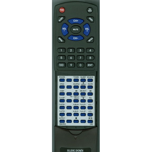 Replacement Remote for ILIVE REM-IHP610, REMIHP610, IHP610B, RTREMIHP610