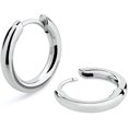 thumbnail image 1 of Aretes Hombre de Oro, Aretes de Cruz, Arracadas de Plata Oro Blanco, Pendientes, Regalos Dia Del Padre, Joyería de Mujer y Hombres, 1 of 4