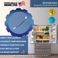 thumbnail image 2 of Wholesale Sensors Replacement for Whirlpool W10384183 Refrigerator Thermistor 24 Month Warranty, 2 of 10