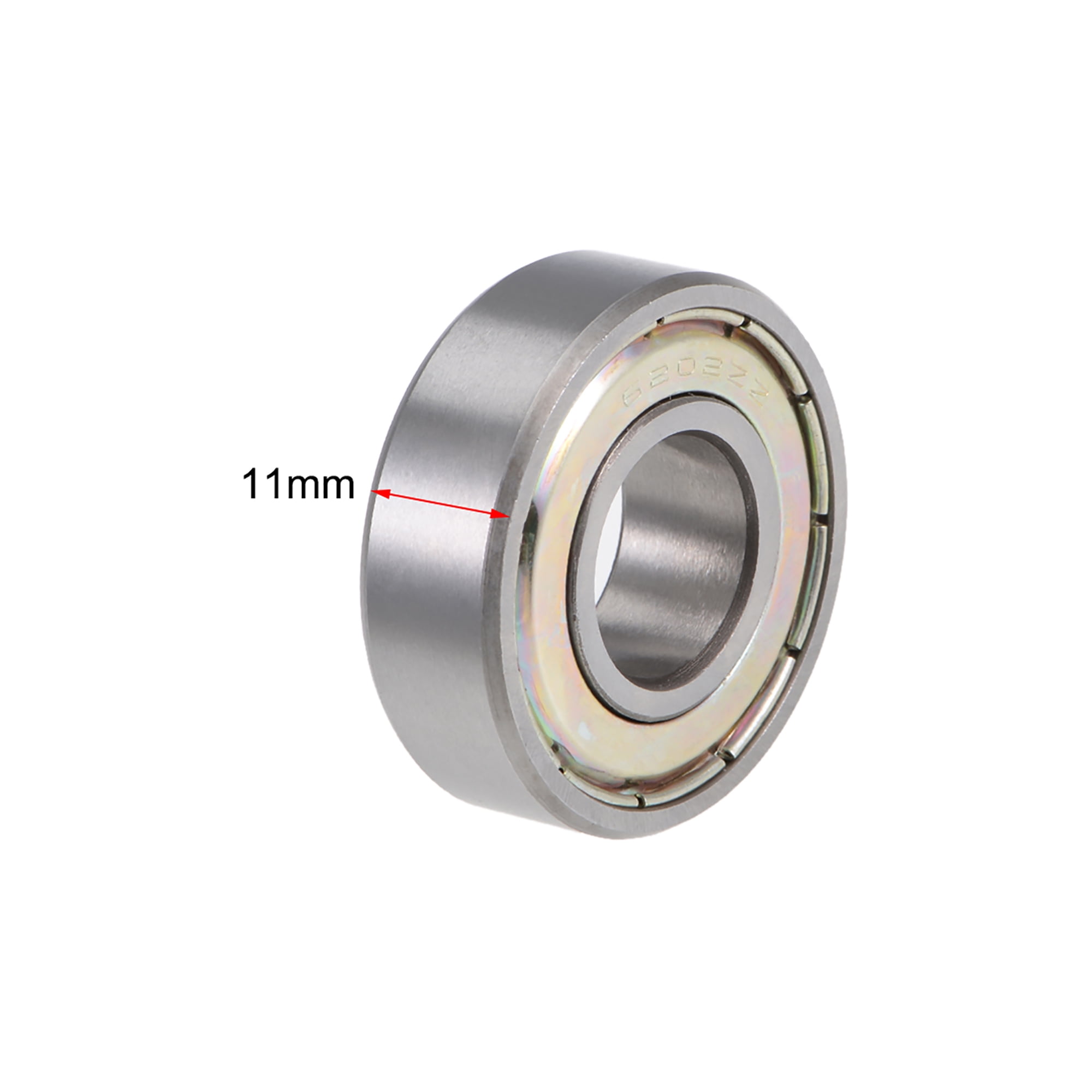 Unique Bargains 10pcs 6202ZZ Deep Groove Ball Bearings Z2 15mmx35mmx11mm Double Shielded Chrome Steel