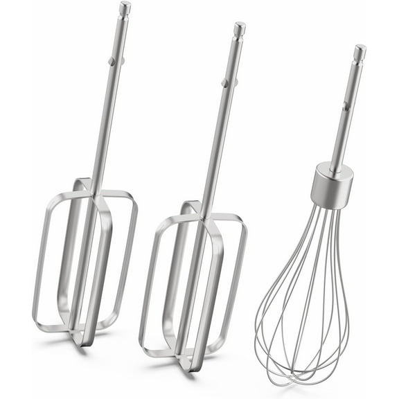 Hand Mixer Beaters Compatible with Hamilton Beach Hand Mixer Replacement Beaters with Egg Whisk Attatchment for Hamilton Egg Whisk Beater Blades Parts 62682RZ 62692 62695V 64699