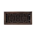 thumbnail image 2 of Rejillas decorativas Floor Register AJH410-RB Oriental de 4 x 10 pulgadas, paquete de 4 unidades, 2 of 9
