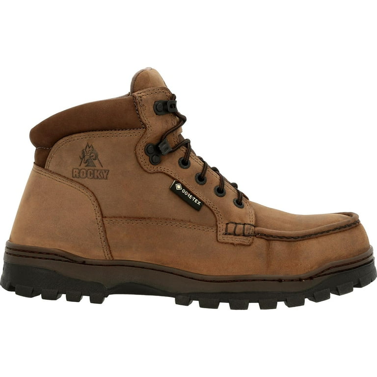 Gore tex steel top toe work boots