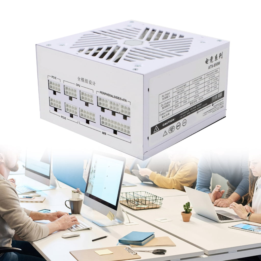 CIYISON 110-240V High Performances 850W PSUs Computer Power Supply for PC, Fully Modulars with Quiet 120mm Cooling Fan