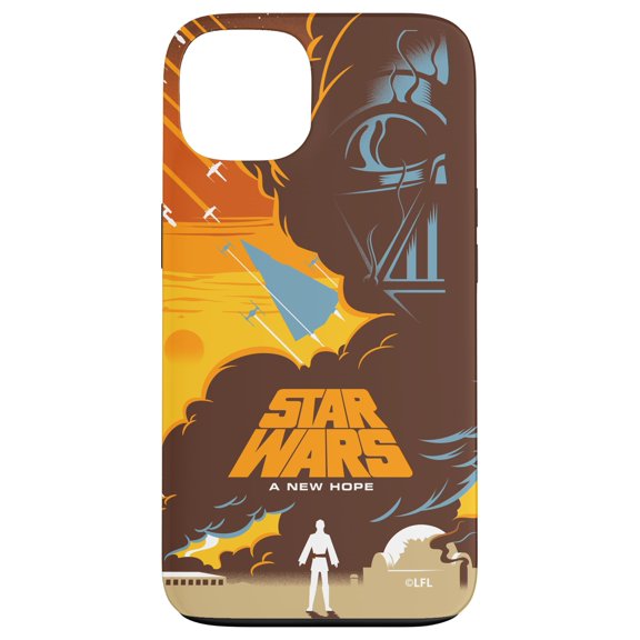 Funda para teléfono STAR WARS iPhone 13, póster de la película A New Hope