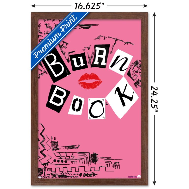 Mean Girls Burn Book - Mean Girls - Posters and Art Prints