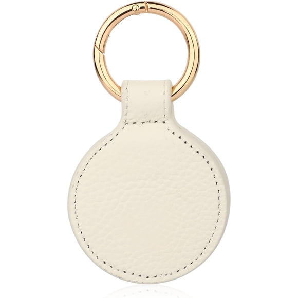Round leather magnetic hat clip