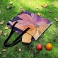 thumbnail image 6 of Purple Watercolor Floral Seamless Pattern Picnic Blanket Waterproof Outdoor Beach Blanket Hand-held Pad Suitable for Travel, Camping, Beach, Family Gatherings, 6 of 8
