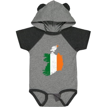

Inktastic Irish Map Flag Gift Baby Boy or Baby Girl Bodysuit