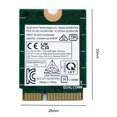 thumbnail image 3 of Tarjeta de red 2,4G/5G/6G Módulo de tarjeta WiFi de velocidad rápida de 2400 Mbps compatible con Win10 Win11 Hugtrwg Para estrenar, 3 of 8