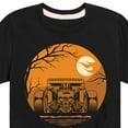 thumbnail image 3 of Hot Wheels - Halloween - Haunted Road Skull Car - Toddler & Youth Short Sleeve Graphic T-Shirt, 3 of 5