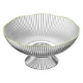 thumbnail image 1 of Fruit Plate Decorative Bowls With Draining Holes Plastic Fruit Candy Snack Display Basket For Countertops  Home Decor, 1 of 9