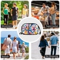 thumbnail image 7 of FORMRS Mini Crossbody Bag for Women Adjustable Shoulder Rope Travel Casual Phone Purse, Musical Pattern, 7 of 7