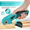 Cordless Electric Scissors Upgraded, Uaoaii 4V Electric Cardboard Box