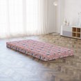 thumbnail image 5 of Botanical Foldable Mattress, Spring Garden Bird Beauty, 74.8" x 35.4", Coral Pale Pink, by Ambesonne, 5 of 6