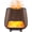 Black, variant on CNV Luxury Flame Mist Diffuser and Natural Salt Stone Lamp, Elegant Wood-Grain Aromatherapy Machine with Soothing Night Light, Ultrasonic Cool Mist Humidifier for Yoga, Meditation and Bedroom