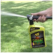 Black Flag Flea and Tick Killer Concentrate Yard Treatment 32 Ounces, Ready To Spray, QuickFlip Hose End