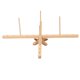 thumbnail image 1 of Yarn Swift Khaki Reusable Yarn Rack with Elegant Wood Aesthetic for Home Use, 1 of 5