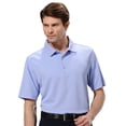 thumbnail image 1 of Monterey Club Men's Vertical Texture Solid Golf Polo Shirt #1092, 1 of 2