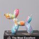 thumbnail image 4 of Resina Artesanía Decoraciones Globo Perro Adorno Escultura para el hogar Sala de estar (B) Ehuebsd Libre de BPA, 4 of 7