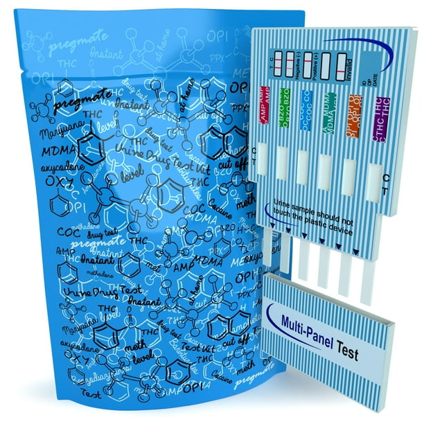 (3 Pack) PREGMATE 6 Panel Urine Drug Dip Test MultiDrug Testing Kit