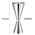 thumbnail image 2 of Finished Jigger with Measurements Inside,cocktail measuring cup jigger for bartending - 60/90ml, 2 of 5