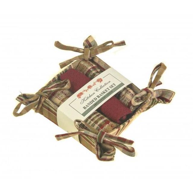 Mr. MJs Trading AG-48256 Bread Basket Set, Rosemary