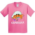 thumbnail image 3 of Inktastic Crabulous Cute Hermit Crab with Purple Nail Polish Youth T-Shirt, 3 of 5