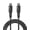 Black Metal Braided 6.6ft 60W, variant on Compatible for Metal Braided USB-C to USB-C Cable, 6.6ft 60W PD Fast Charging & Data Sync, Indestructible Cat Dog Chew Proof Charger Cord for iPhone 15 16, Galaxy, Pixel, PS5