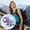 Purple PP, variant on WWV Clip on Mini Fan Portable 360 Rotatable 2000mah USB Rechargeable Fan with Lanyard for Outdoor Travel Desk, for Daily Commuting, Camping White