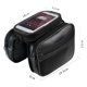 thumbnail image 2 of Cuadro Delantero De Bicicleta Pantalla Táctil Impermeable Top Tube Pannier Bolsa Doble Para Teléfono Móvil Bolsa De Ciclismo De Bicicleta Sweethay OD009051-00, 2 of 2