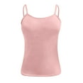 thumbnail image 4 of Lixiuxyad Tank Tops With Built In Bras Suspender Vest Female Yoga Bottoming Underwear, 4 of 5
