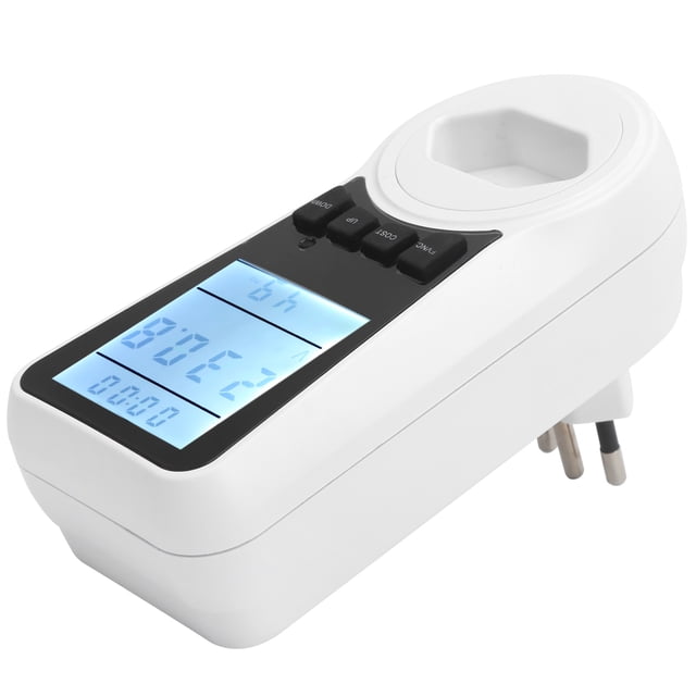 Monitor De Electricidad, 230V-250V Enchufe Brasileño Medidor Eléctrico Doméstico Medidor De Potencia LCD Medidor De Consumo De Energía Para El Hogar Para Profesionales Para