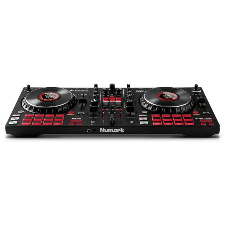 Numark Mixtrack Platinum FX - DJ Controller for Serato with 4 Deck 