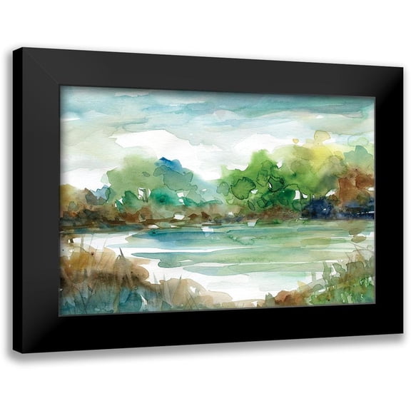 Franklin, Elizabeth 14x11 Black Modern Framed Museum Art Print Titled - Tree Line 2