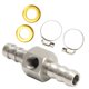 thumbnail image 1 of KIMISS Accesorios del Combustible Adaptador de Montaje en T de Línea de Combustible Adaptador de Sensor de Manómetro de Acero Inoxidable 304 con Abrazadera para Cajas ANGGREK Otros, 1 of 8