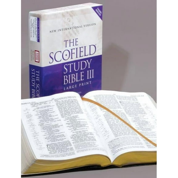 Scofield Study Bible III-NIV-Large Print, (Hardcover)